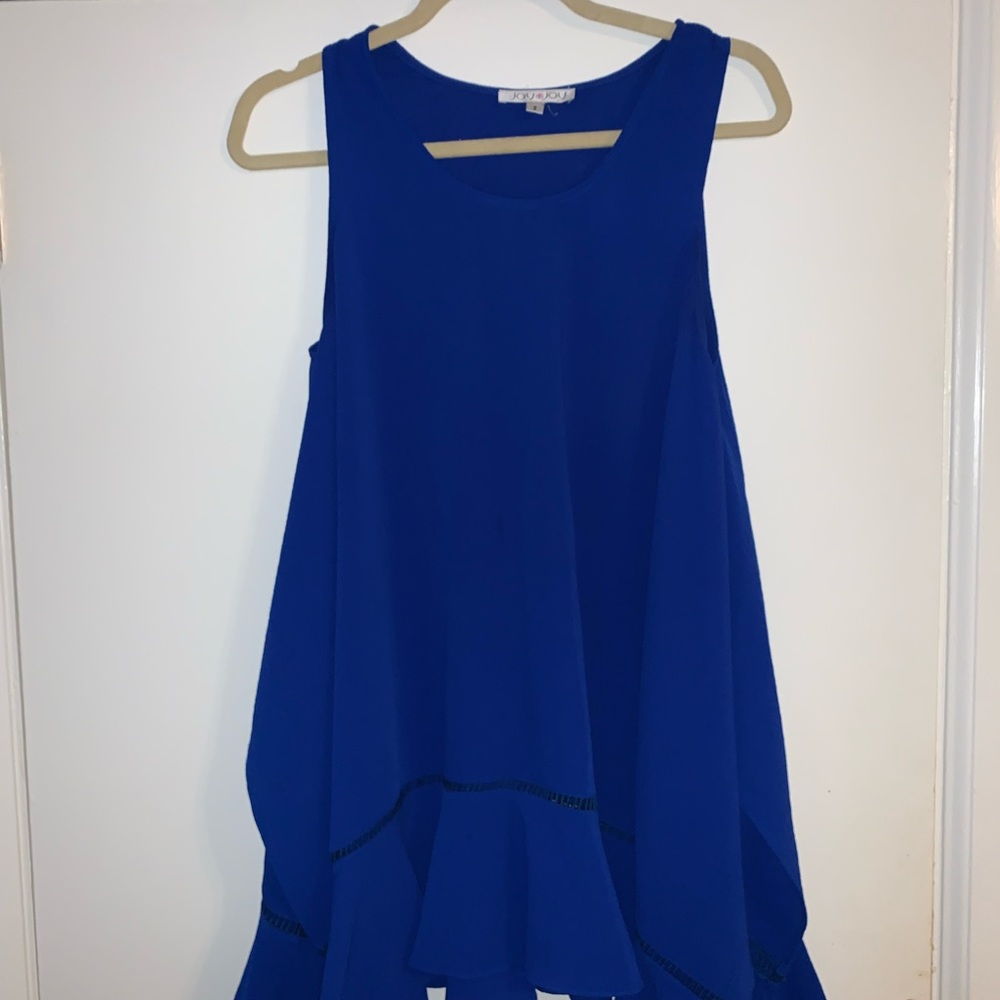 Blue Tunic Style Top